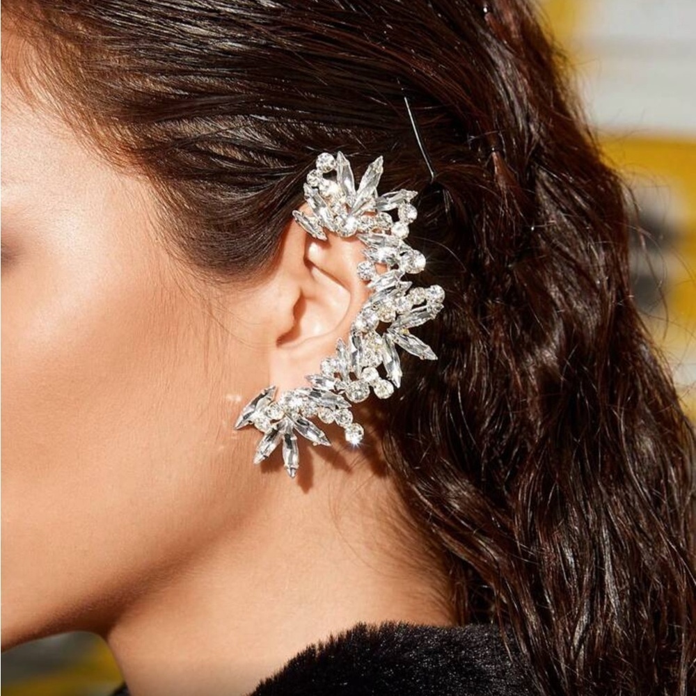 ✨Elegant Crystal Ear Cuff - Picture 4 of 4